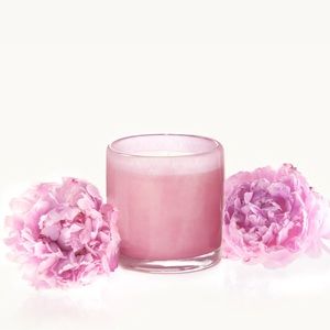 NWT- Alixx 15oz Pivoine Cylindre Candle.  Measures 4x4, 90 Hours Burn Time.
